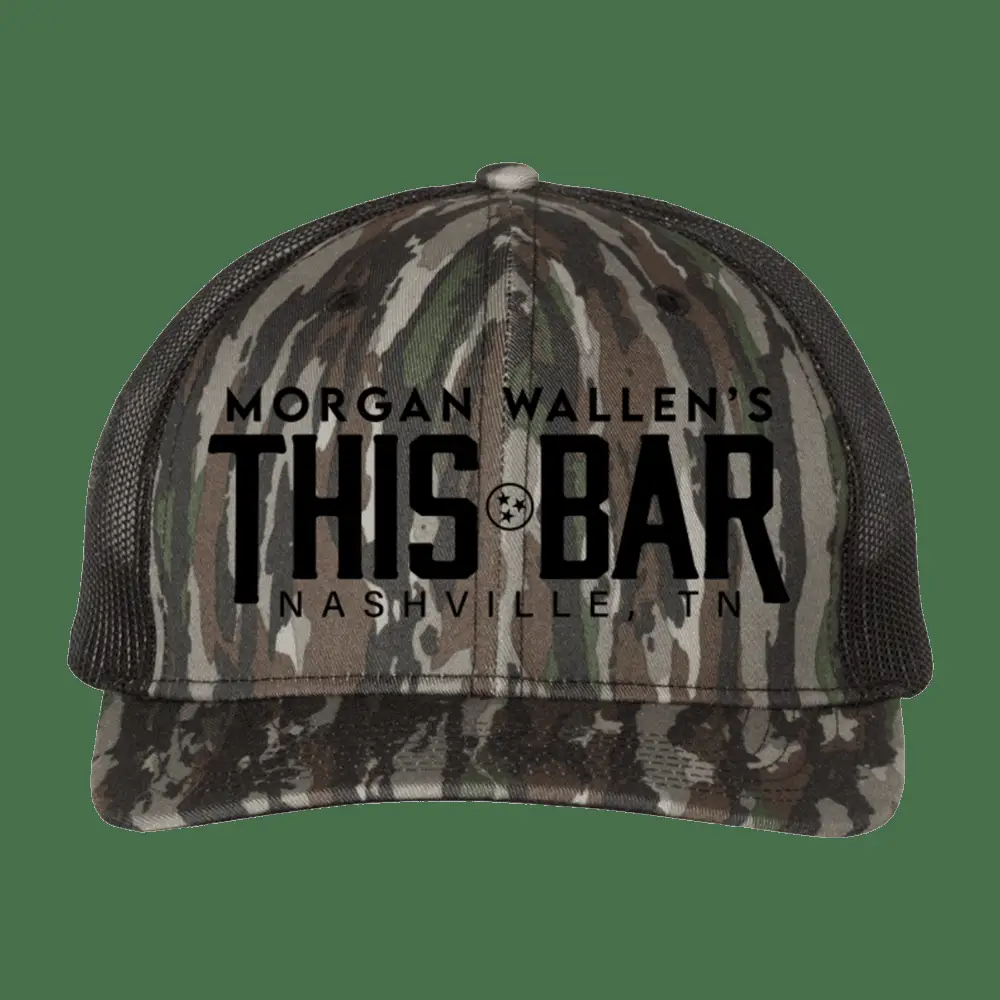 Morgan Wallen Hat Morgan Wallen This Bar Camo Hat Best Father's Day Special Gifts Gifts For BFF