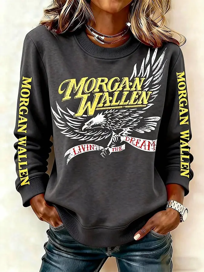 Morgan Wallen Merch Country Music Lovers Sweatshirt Music Apparel Unique Gift Ideas Morgan Wallen Merch Country Music Lovers Sweatshirt Music Apparel Unique Gift Ideas - Image 1