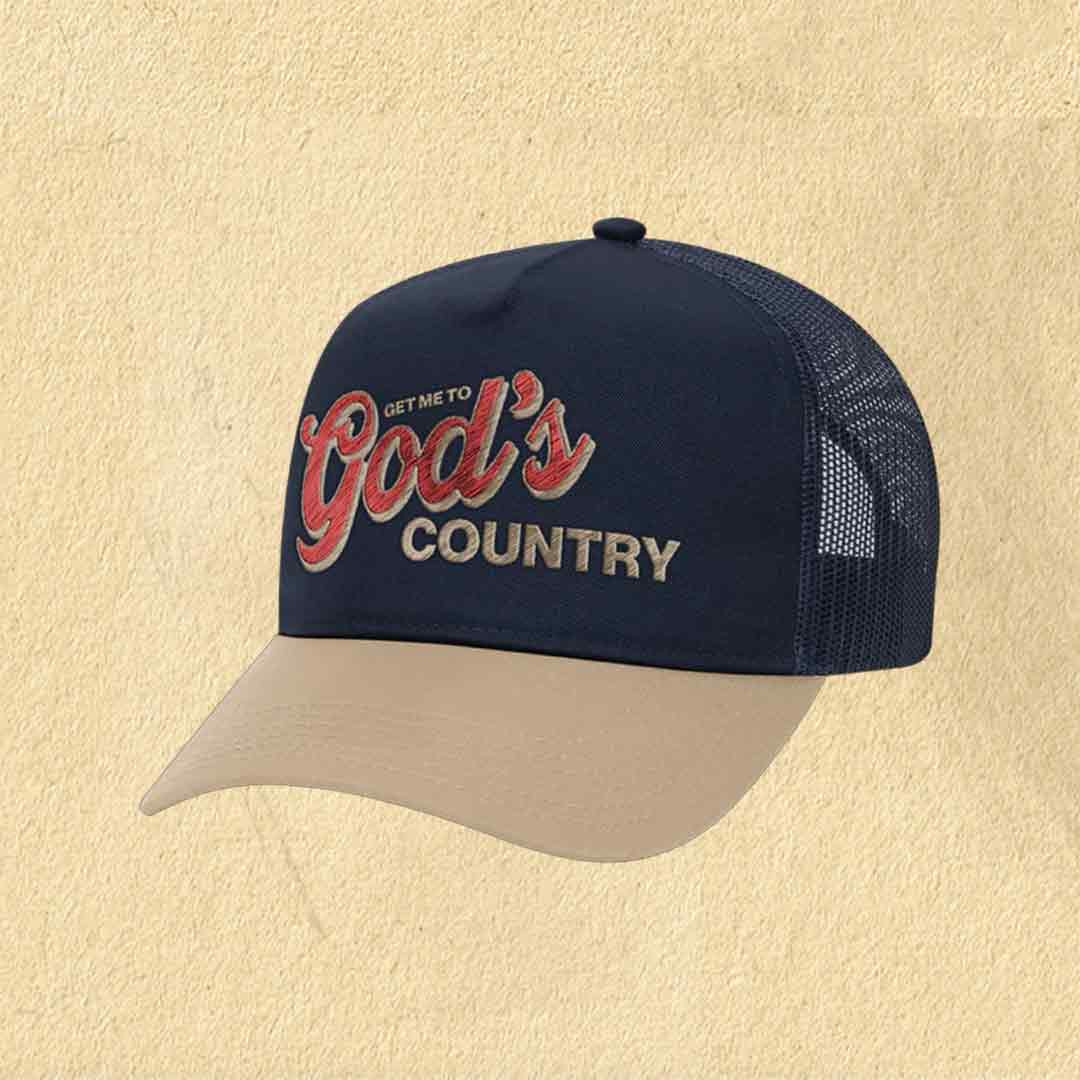 Morgan Wallen Merch Get Me To God's Country Trucker Hat Country Music Lover Gifts