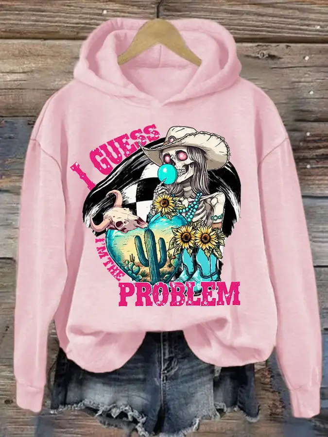 Morgan Wallen Merch Guess I'm The Problem Hooded Sweatshirt Music Lover Present Ideas Morgan Wallen Merch Guess I'm The Problem Hooded Sweatshirt Music Lover Present Ideas - Image 1