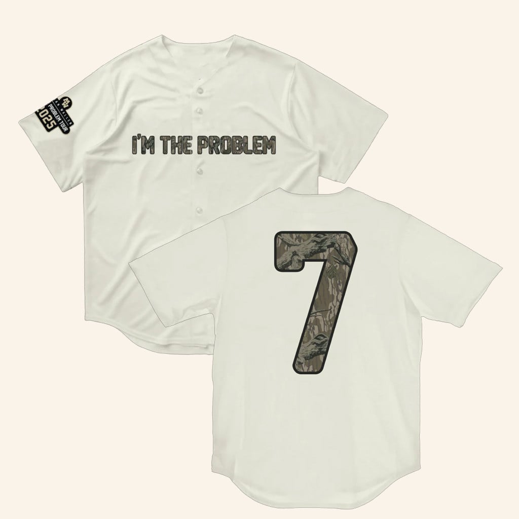 Morgan Wallen Merch I’m The Problem Tour Jersey Christmas Gifts For Music Fans -WearandDecor
