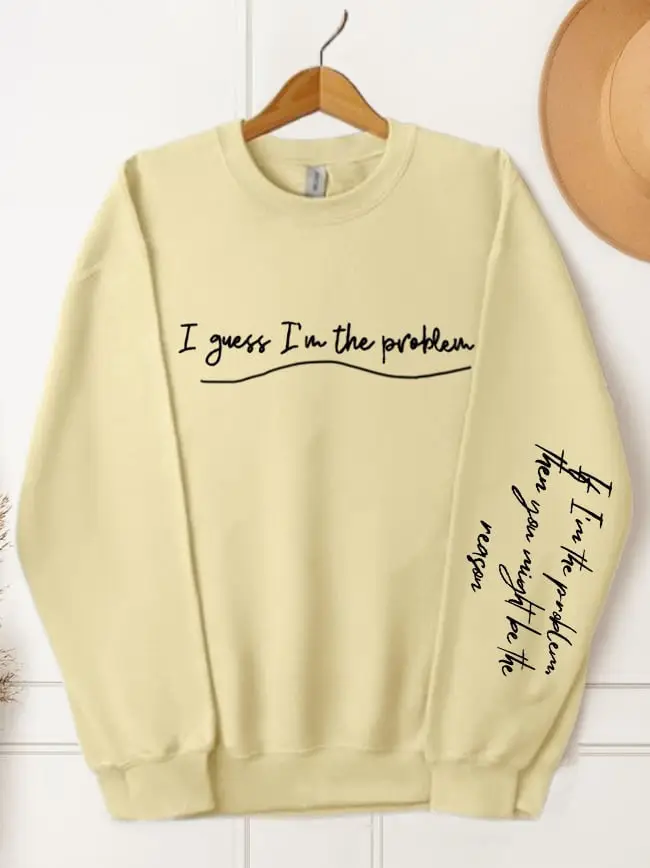 Morgan Wallen Merch I Guess I'm The Problem Sweatshirt Music Apparel Gifts For Mom