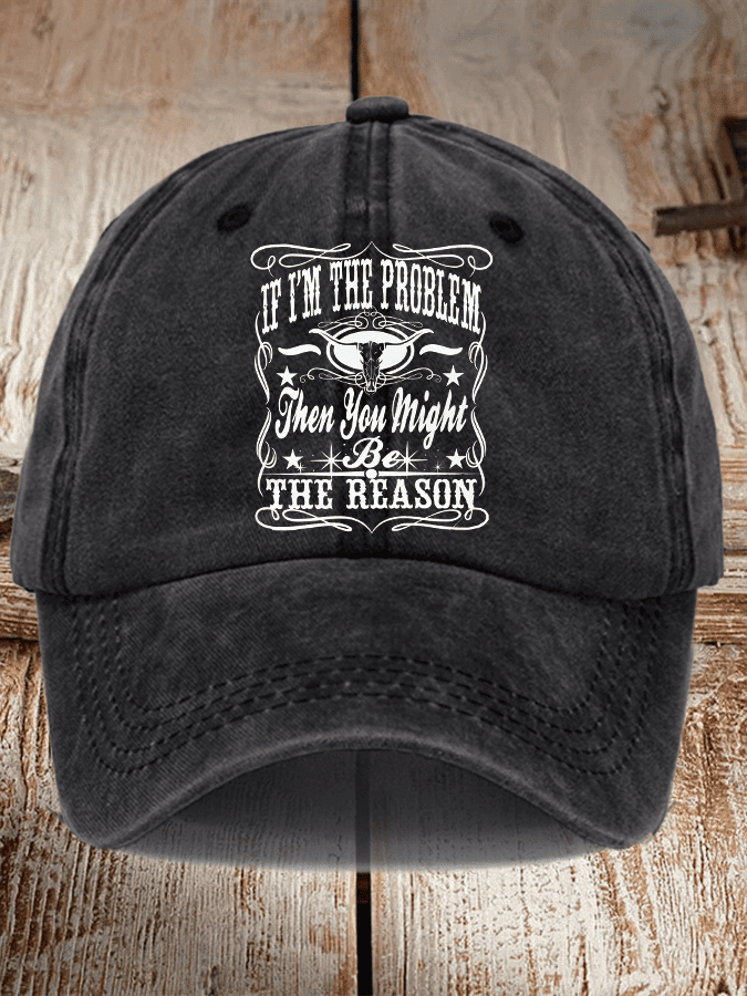 Morgan Wallen Merch If I'm A Problem Hat Music Baseball Cap Unique Gift Ideas Morgan Wallen Merch If I'm A Problem Hat Music Baseball Cap Unique Gift Ideas - Image 1