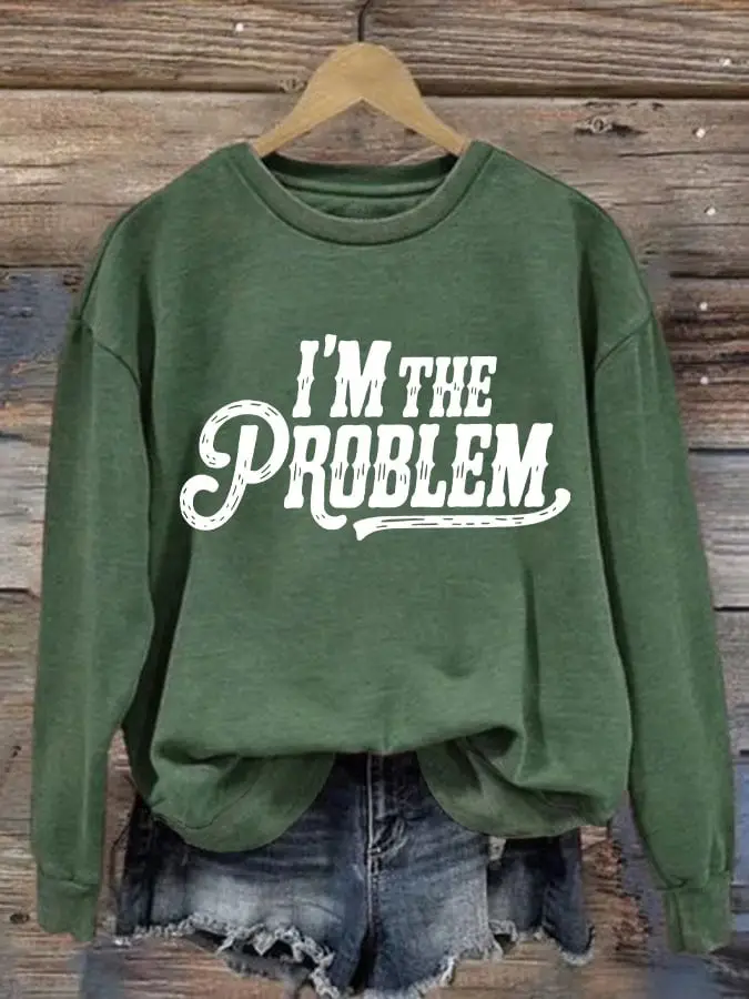 Morgan Wallen Merch I'm The Problem Sweatshirt Unique Gifts For Closed Friends