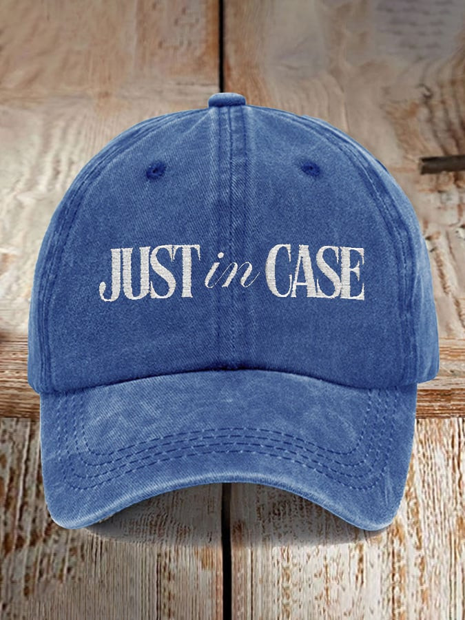 Morgan Wallen Merch Just In Case Hat Music Baseball Cap Present Ideas