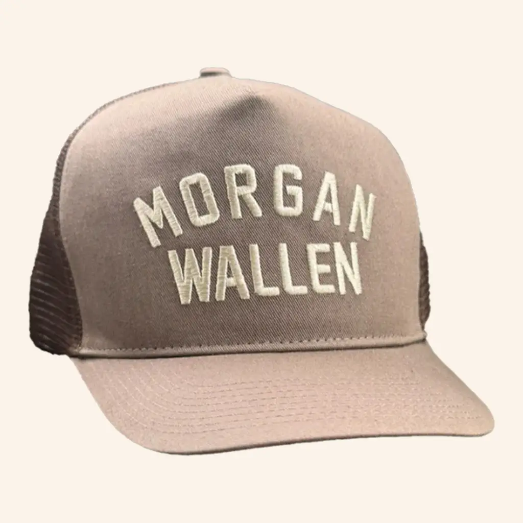 Morgan Wallen Merch Morgan Wallen Embroidered Trucker Hat Dad Christmas Gifts -WearandDecor