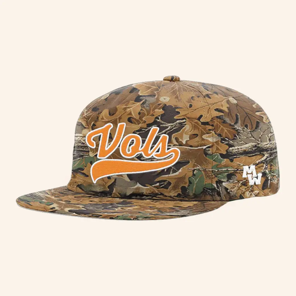 Morgan Wallen Merch Morgan Wallen x UT Camo Snapback Hat Embroidered Gifts For Dad -WearandDecor
