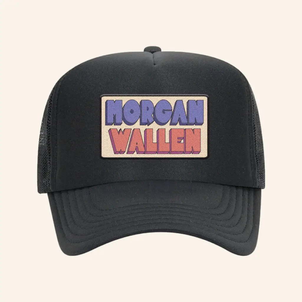 Morgan Wallen Merch Stacked Logo Hat Unique Gifts For Music Lovers -WearandDecor Morgan Wallen Merch Stacked Logo Hat Unique Gifts For Music Lovers -WearandDecor - Image 1