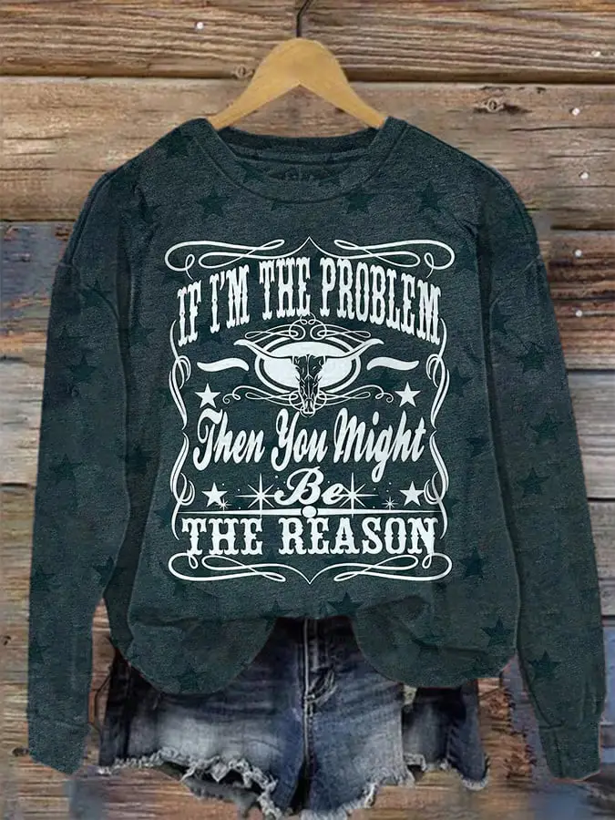Morgan Wallen Merch You Might Be The Reason Sweatshirt Best Fan Presents Morgan Wallen Merch You Might Be The Reason Sweatshirt Best Fan Presents - Image 1