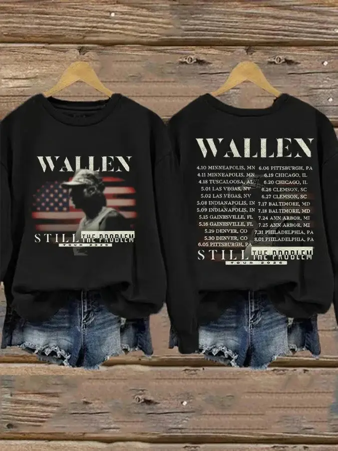 Morgan Wallen Music Tour 2026 Sweatshirt Morgan Wallen Graphic Clothing Gift For Concert Lover