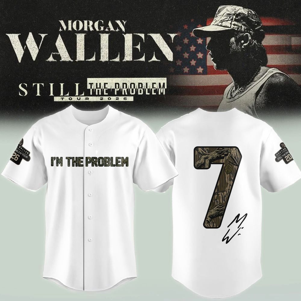 Morgan Wallen Still The Problem Tour 2026 Jersey Morgan Wallen Merch Music Lovers Gifts