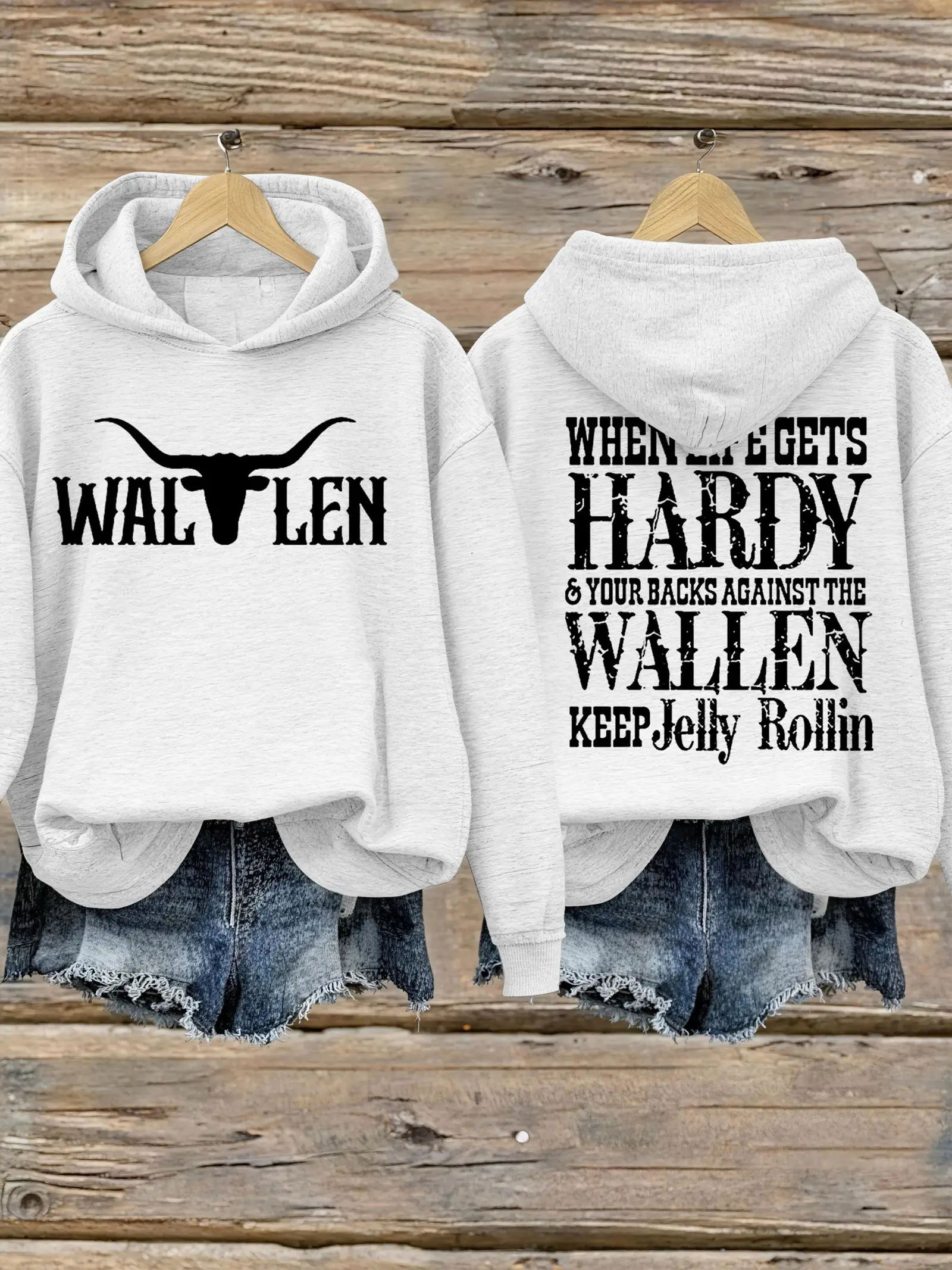 Morgan Wallen Tour 2026 Merch When Life Gets Hardy Your Backs Hoodie Music Apparel Fan Gifts