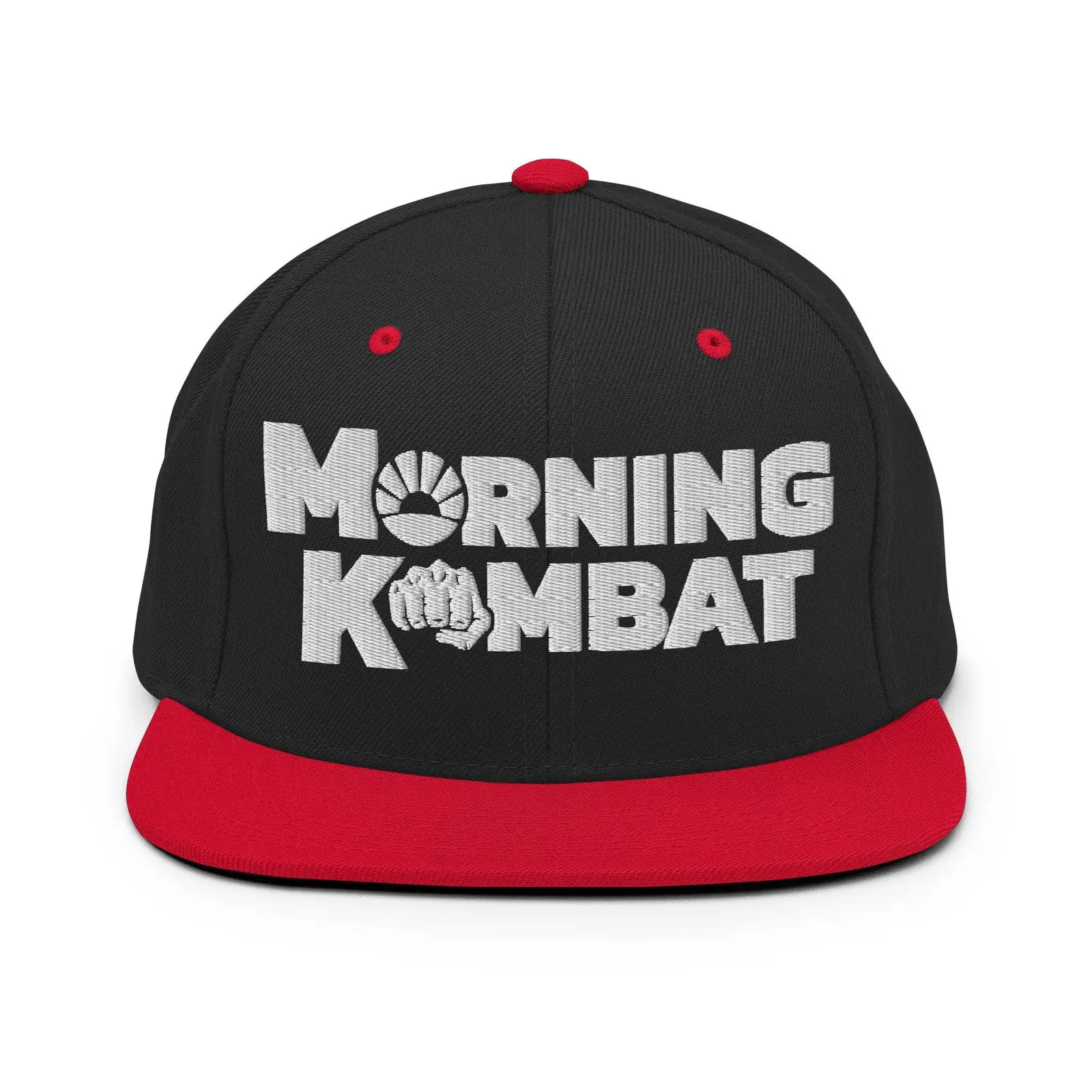 Morning Kombat Merch Morning Kombat Snapback Hat Sentimental Father's Day Gifts -WearandDecor
