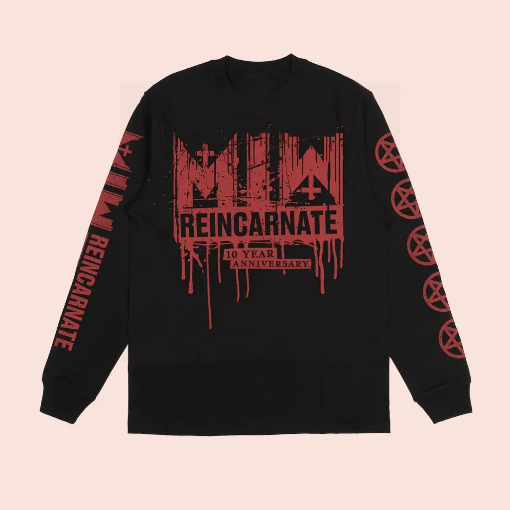 Motionless In White Merch Born In Blood Sweatshirt Fan Apparel Gifts For Him Her