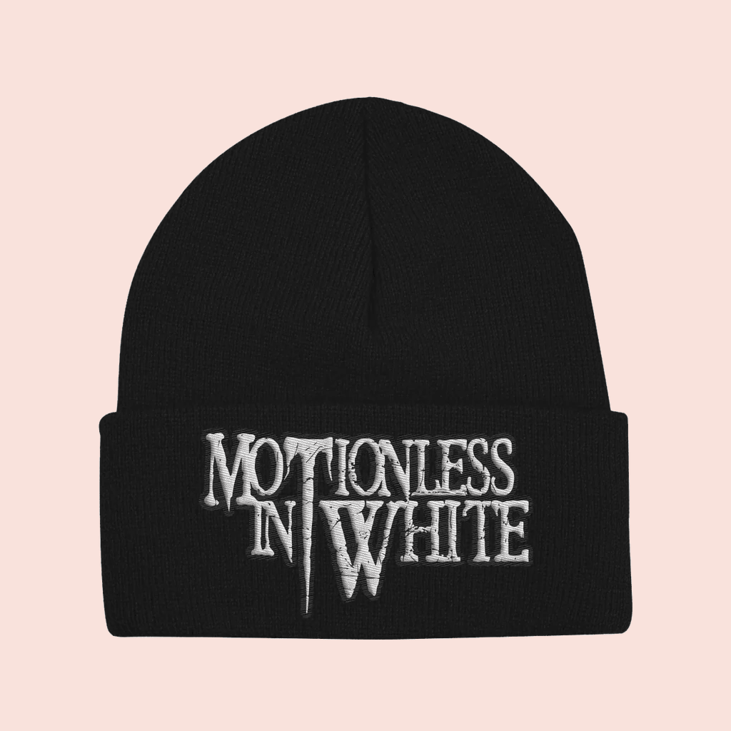 Motionless In White Merch Throwback Logo Beanie Unique Gifts For Men Women