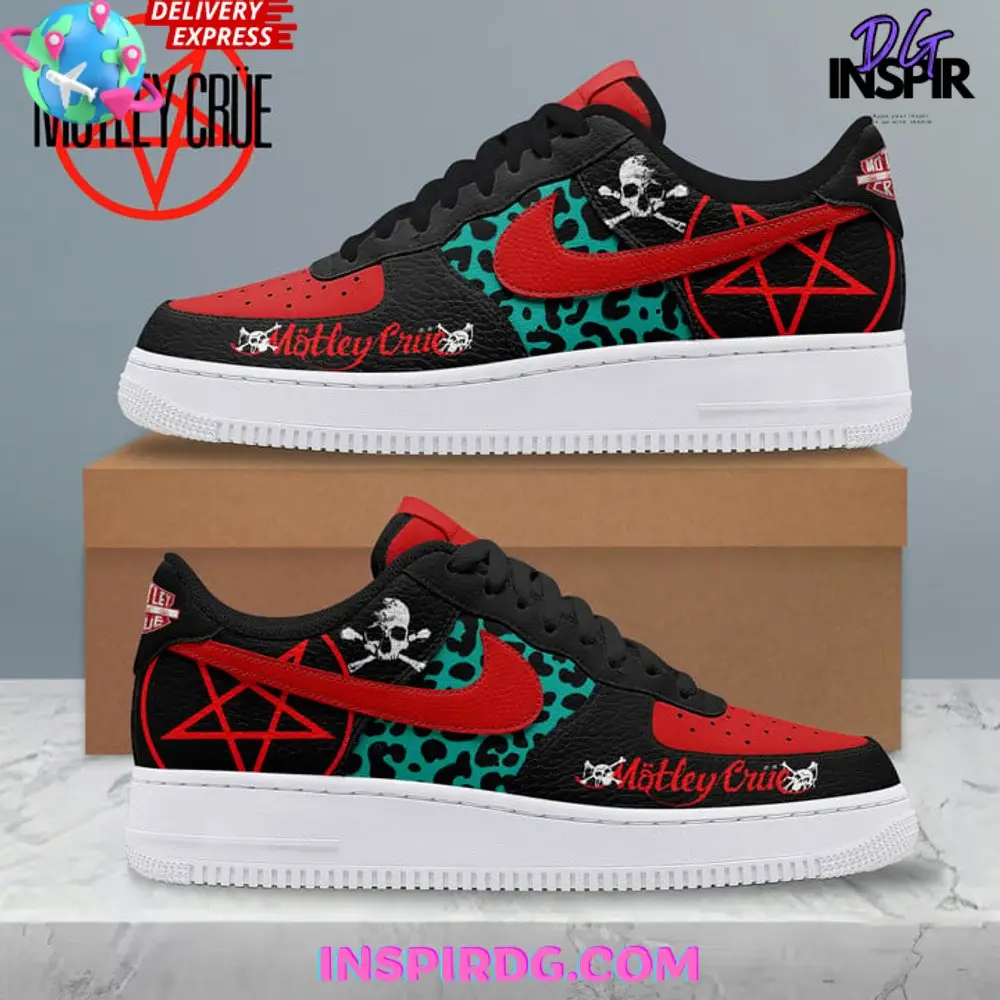Motley Crue Limited Edition Air Force 1