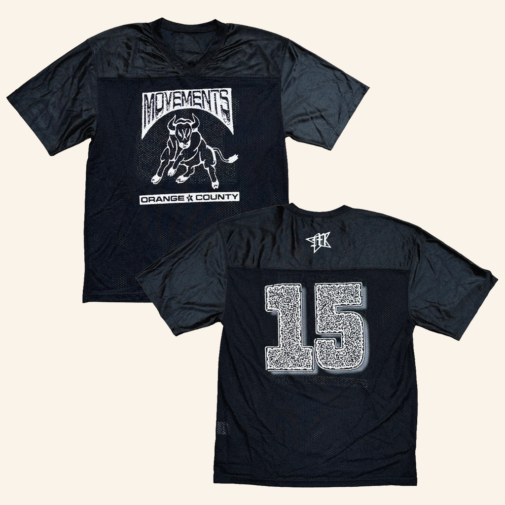 Movements Merch Bull No 15 Mesh Jersey Xmas Gifts For Him -WearandDecor