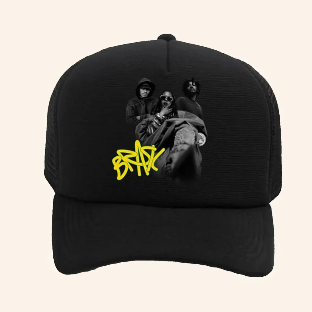 Ms Lauryn Hill Merch Brask Trucker Hat Music Gift Ideas For Guys -WearandDecor Ms Lauryn Hill Merch Brask Trucker Hat Music Gift Ideas For Guys -WearandDecor - Image 1