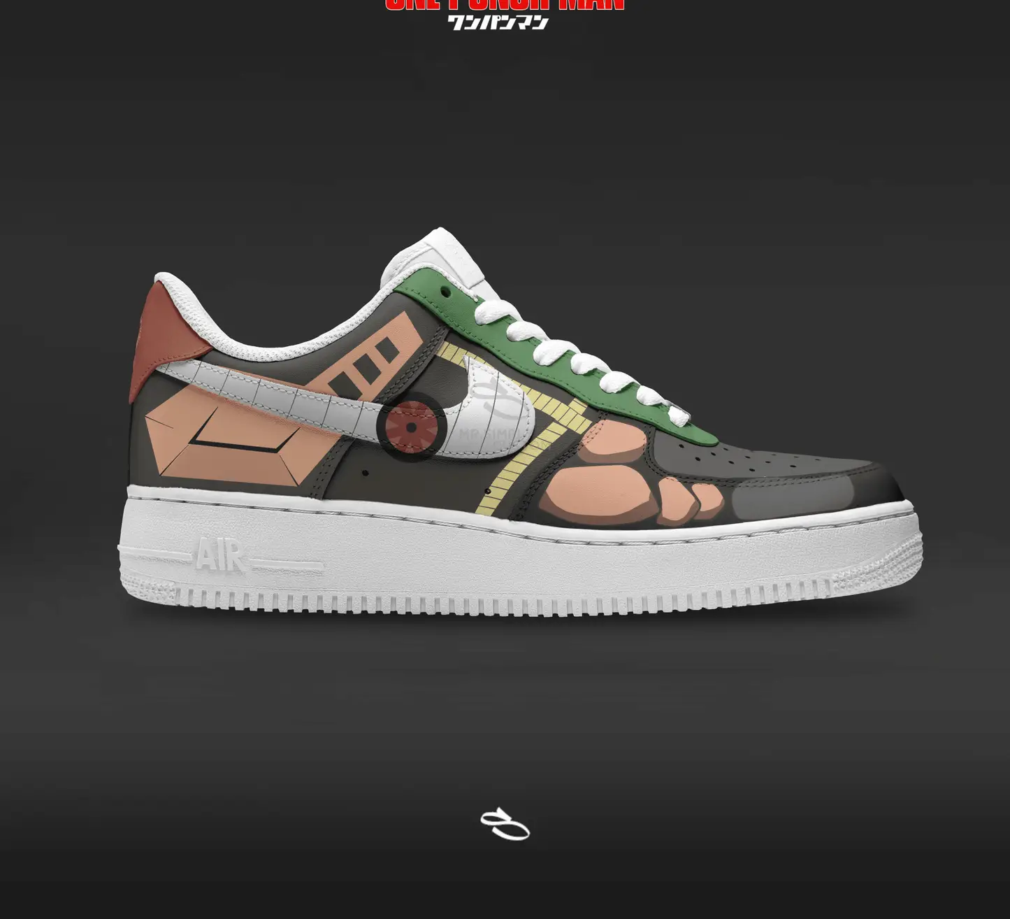 Mumen Rider One-Punch Man Air Force 1 Mumen Rider One-Punch Man Air Force 1 - Image 1