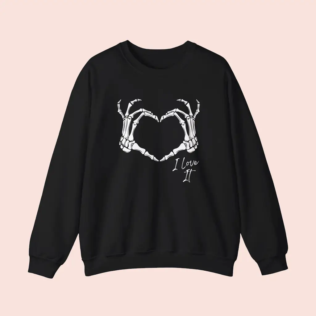 Murder With My Husband Merch I Love It Crewneck Fan Merch Apparel For Sale