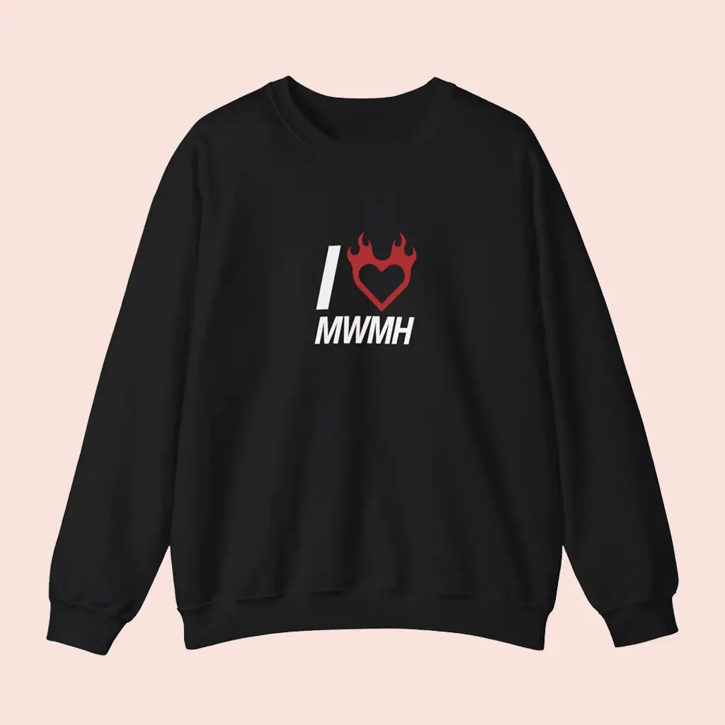 Murder With My Husband Merch I Love MWMH Crewneck Unique Gifts For Men Women