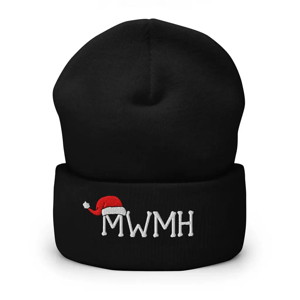 Murder With My Husband Merch MWMH Xmas Beanie Christmas Gifts For Husband - WearandDecor