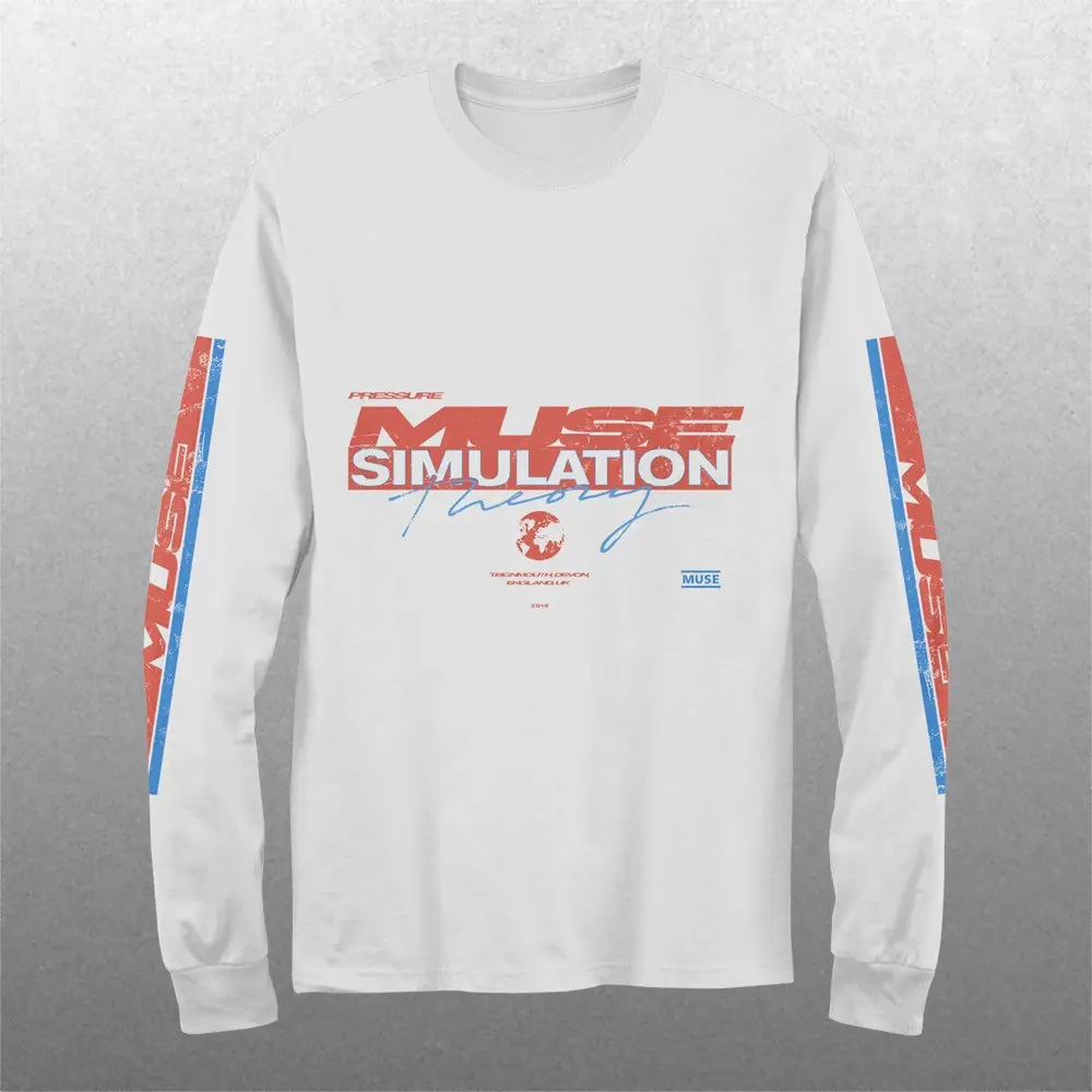 Muse Merch Sweatshirt Pressure Motocross Awesome Ideas For Muse Fans Clothing Gift