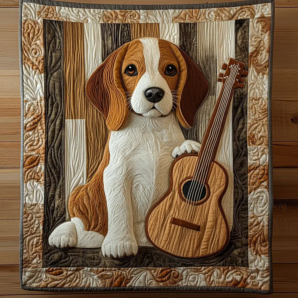 Music With You Quilt Warm and Stylish Quilt Blanket for Winter Nights