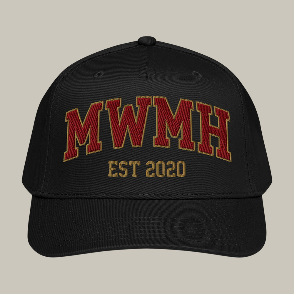 MWMH Est 2020 Hat Murder With My Husband Merch True Crime Podcast Fan Gift MWMH Est 2020 Hat Murder With My Husband Merch True Crime Podcast Fan Gift - Image 1
