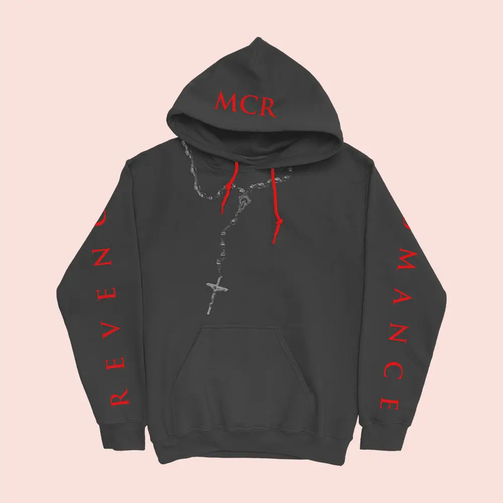 My Chemical Romance Merch Revenge Rosary Hoodie MCR Official Merchandise Gift For Fans