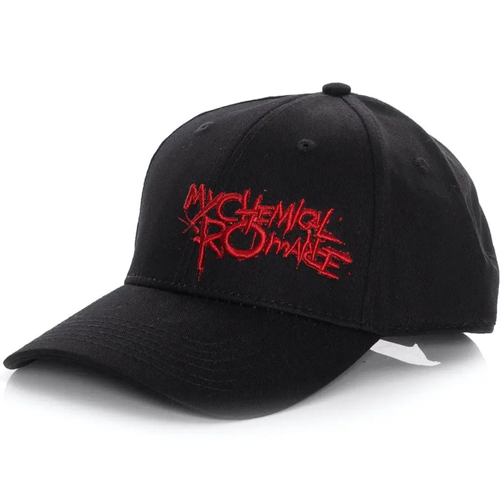 My Chemical Romance Tour Merch Black Parade Logo Baseball Hat Gifts For Boyfriend -WearandDecor