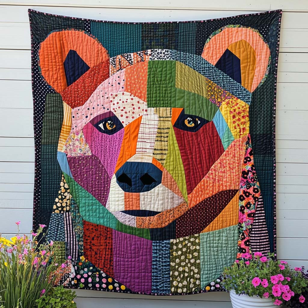 Mystic Pine Roam Quilted Blanket Best Couch Throw Blanket Gift Ideas For Bear Lovers Mystic Pine Roam Quilted Blanket Best Couch Throw Blanket Gift Ideas For Bear Lovers - Image 1