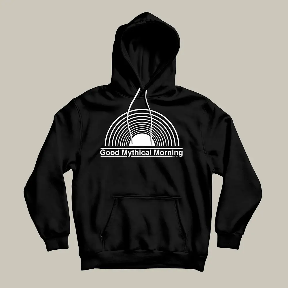 Mythical Store Merch Hoodie Spiral Pattern Good Mythical Morning Apparel Gifts For Boyfriend Mythical Store Merch Hoodie Spiral Pattern Good Mythical Morning Apparel Gifts For Boyfriend - Image 1