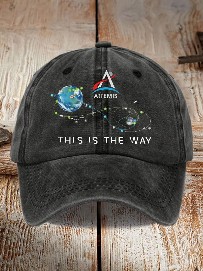 NASA Artemis II Baseball Cap Astronaut Moon Landing Hat Space Lover Gift Ideas