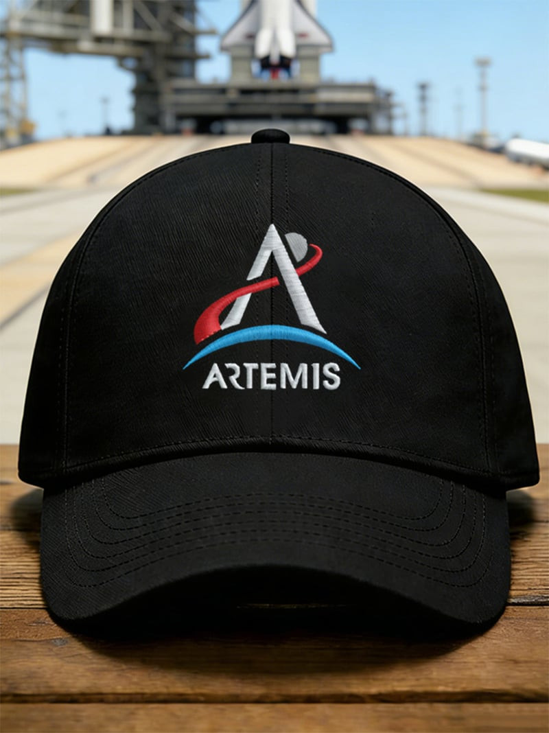 NASA Artemis II Baseball Cap Program Moon Mission Hat Space Enthusiasts Fans Gift