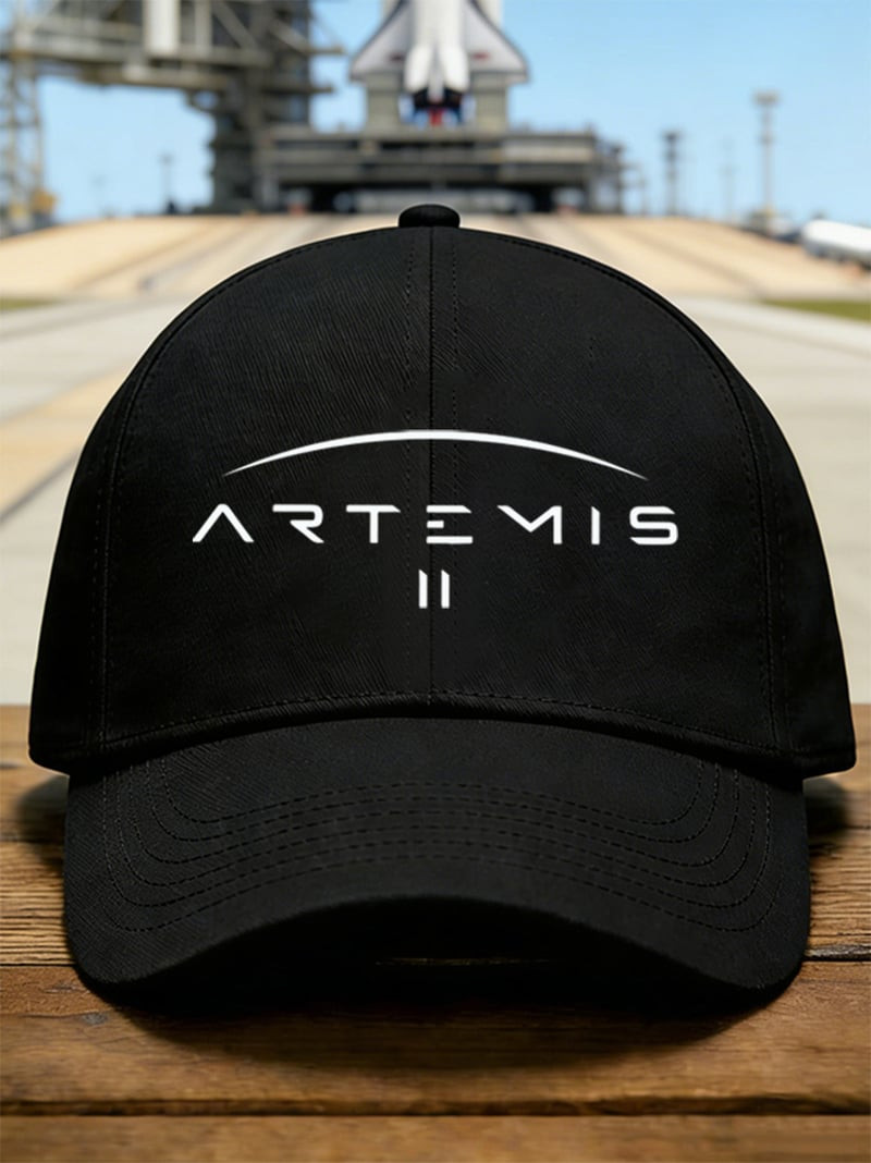 NASA Artemis II Baseball Cap Rocket Launch Moon Mission Hat Artemis Fans Gear