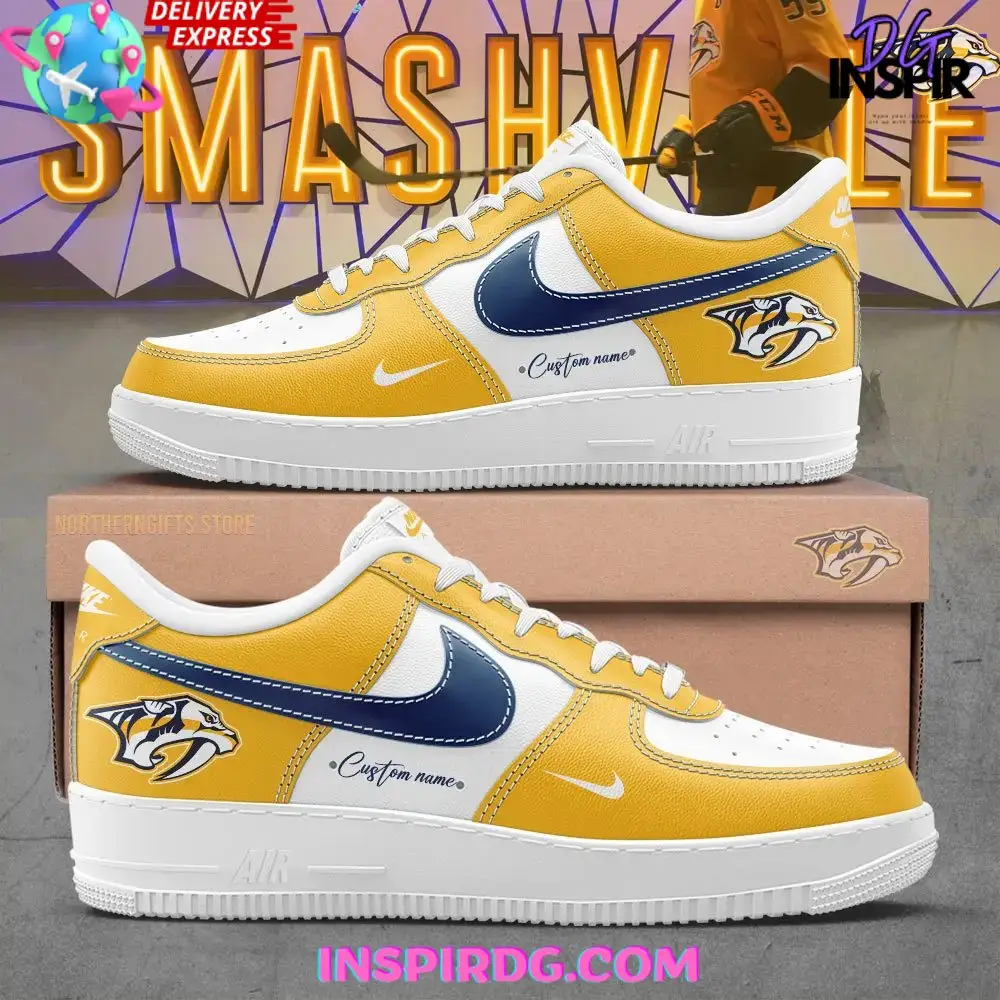 Nashville Predators Custom Air Force 1