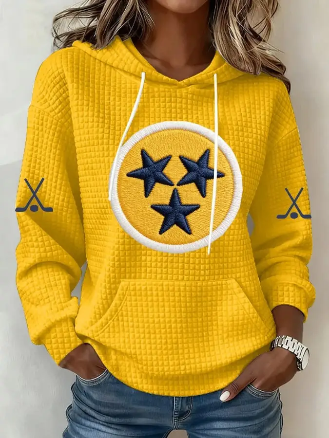 Nashville Predators Hoodie Women's Game Day Outfits Predators Merch Gifts For Ice Hockey Fan