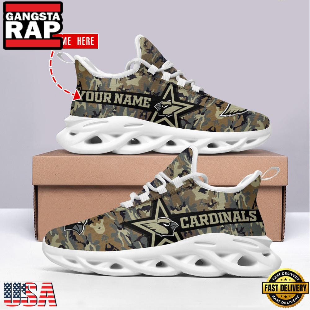 National Football League Arizona Cardinals Camo Air Max Shoes Air Cushion Sneakers