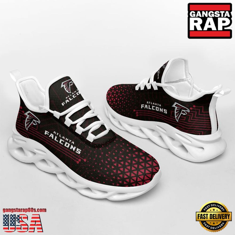 National Football League Atlanta Falcons Electrical Circuit Sport Team Air Max Shoes Air Cushion Sneakers