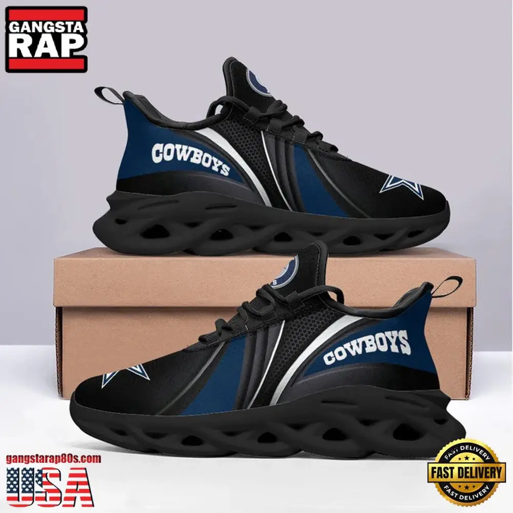 National Football League Dallas Cowboys Logo Team Air Max Shoes Air Cushion Sneakers