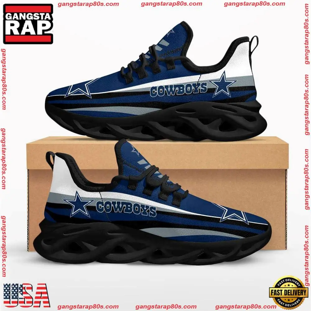 National Football League Dallas Cowboys Max Soul Running Shoes