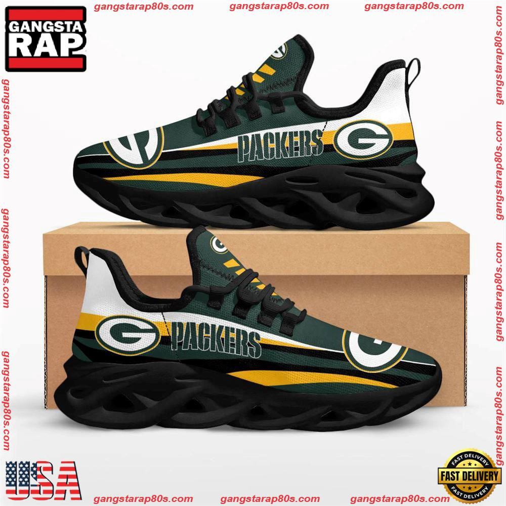 National Football League Green Bay Packers Max Soul Running Shoes
