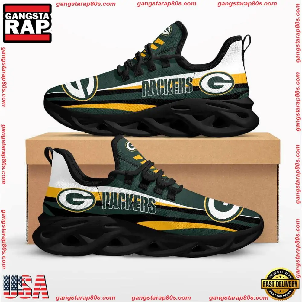 National Football League Green Bay Packers Max Soul Running Shoes