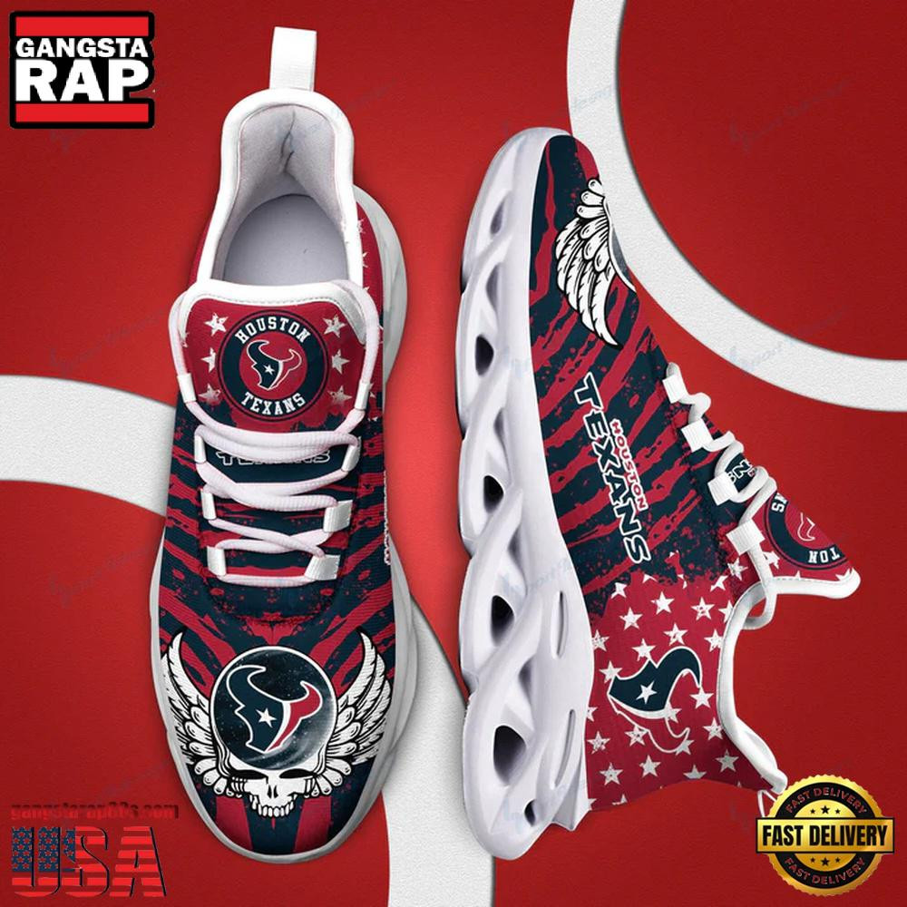 National Football League Houston Texans Team Sport Air Max Shoes Air Cushion Sneakers