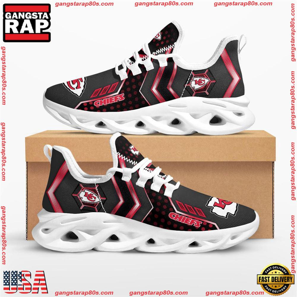 National Football League Kansas City Chiefs Pro Standard Air Max Shoes Air Cushion Sneakers