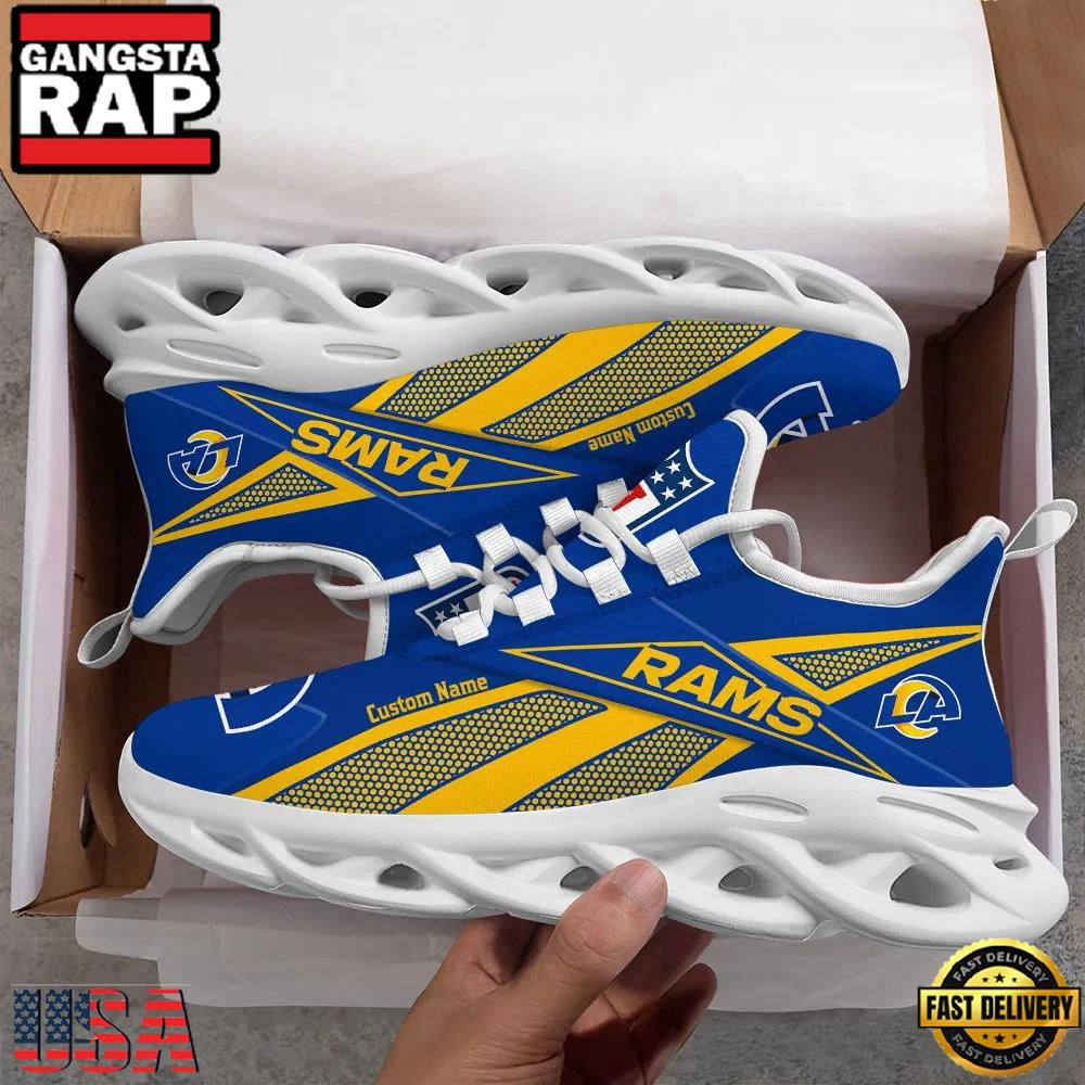 National Football League Los Angeles Rams Sport Air Max Shoes Air Cushion Sneakers
