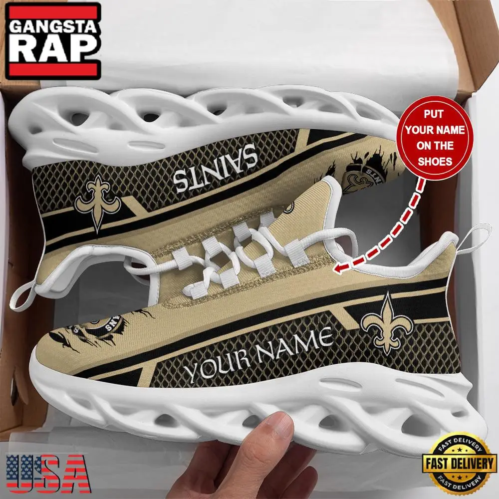National Football League New Orleans Saints Sport Air Max Shoes Air Cushion Sneakers