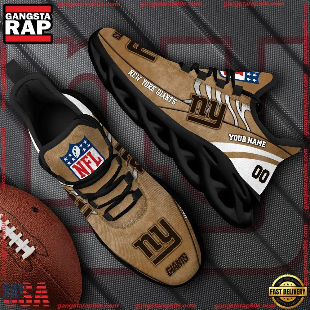 National Football League New York Giants Air Max Shoes Air Cushion Sneakers National Football League New York Giants Air Max Shoes Air Cushion Sneakers - Image 1