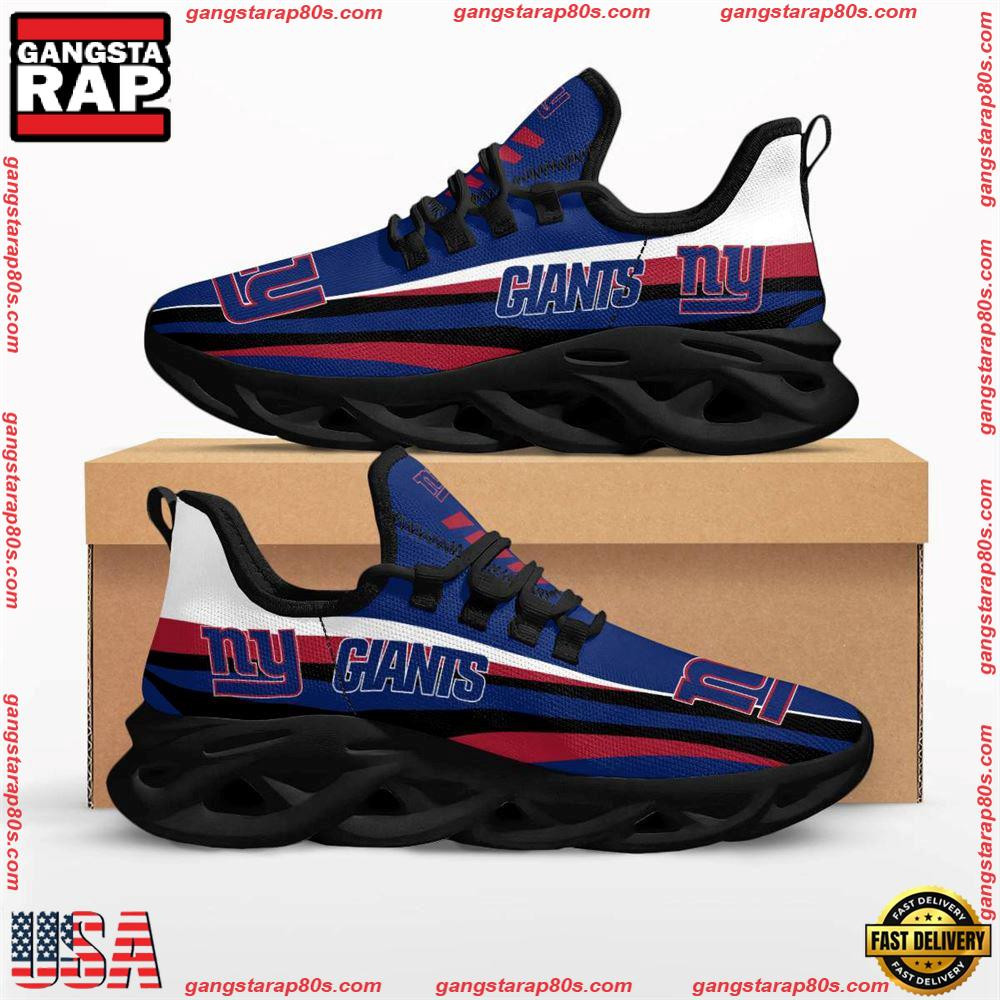 National Football League New York Giants Max Soul Running Shoes